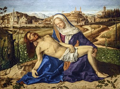 Pietà Martinengo door Giovanni Bellini